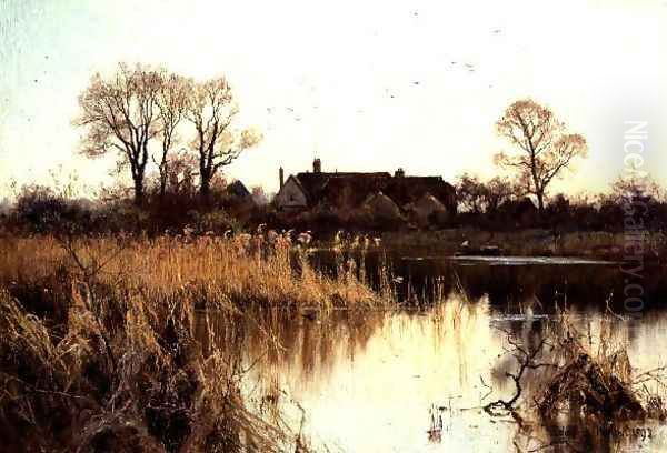 At Eventide, Paddington Farm, Abinger Hammer, Surrey, 1896 - view 1