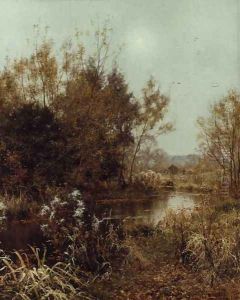 The Silver and Gold of Autumn by Edward Wilkins Waite