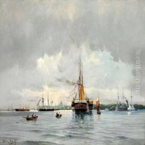 The Danish And The English Royal Yachts