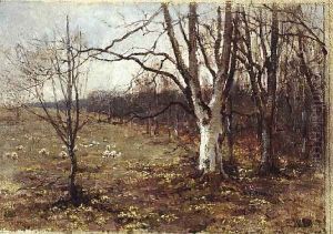 Primrose Wood, Clovelly by Edward Wilkins Waite