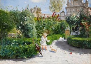 Tradgarden Invid Alcazar