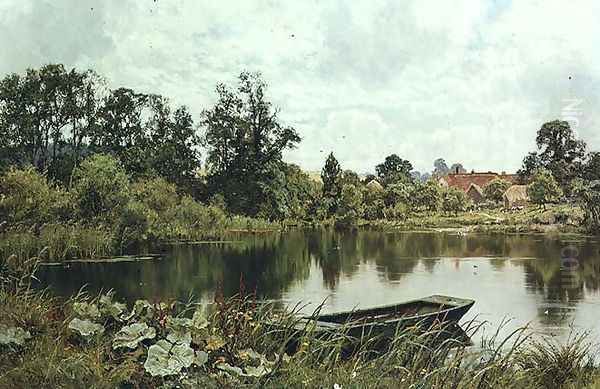 Paddington Mill Pond, Abinger Hammer, 1902 - view 1