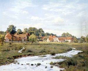 Summer Evening - Abinger Hammer, Surrey, 1894