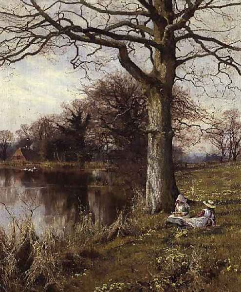 In Primrose Time (Abinger Hammer), 1912 - view 1