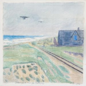 Sondergaards Hus Pa Bovbjerg by Niels Bjerre