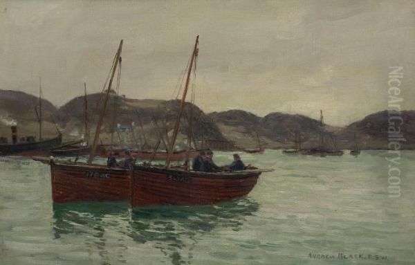 Boats In Harbour - view 1