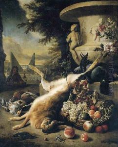 Still-Life of Games 1706 by Jan Weenix