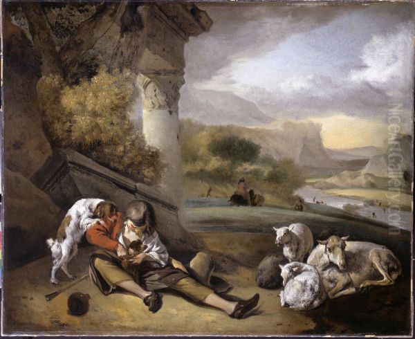 Landscape with Shepherd Boy - view 1