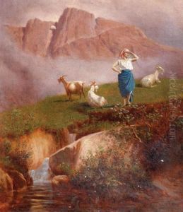 La Pastora by Juan Manuel Blanes