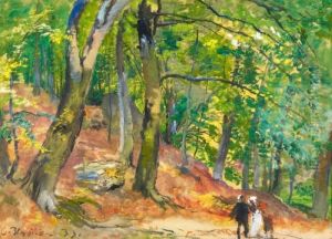 Sommerlandschaft by Oldrich Blazicek