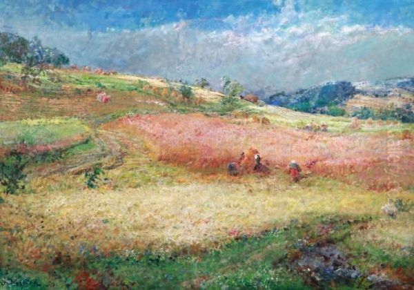 Harvesting Before A Storm - view 1