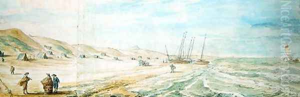 The Beach at Wijk aan Zee - view 1