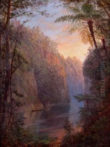 Waka In A Gorge by Charles Blomfield