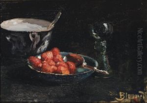 A Still Life With Strawberries A Still Life With Strawberries