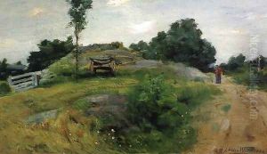 Connecticut Scene At Branchville by Julian Alden Weir
