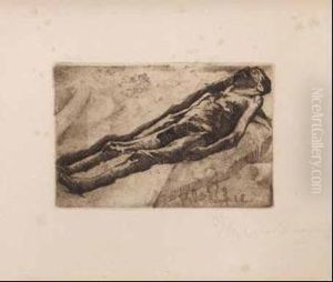 L'annegato by Umberto Boccioni