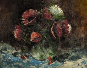 Stillleben Mit Klatschmohn by Carlo Bocklin