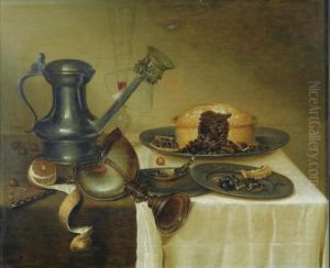 Nature Morte by Maerten Boelema De Stomme