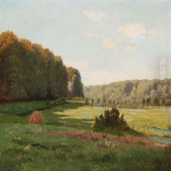 A Summer Landscape In North Sealand - view 1