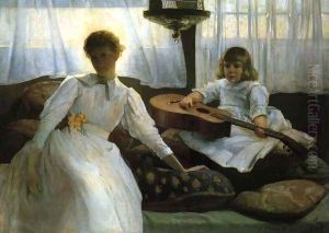 Idle Hours by Julian Alden Weir
