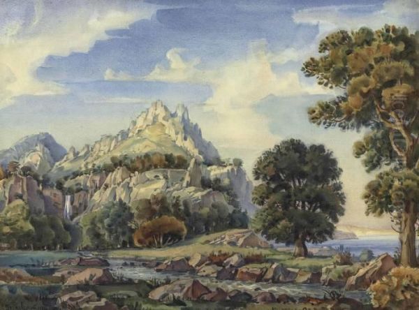 A Romantic Landscape - view 1