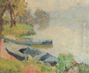 Petits Bateaux Au Bord De L'oise