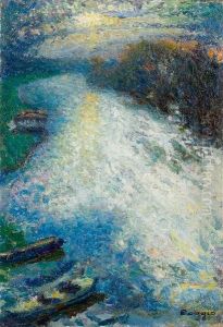 Derniers Jours D'octobre Sur L'oise by Emilio Boggio
