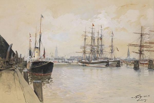 Hamburger Hafen - view 1