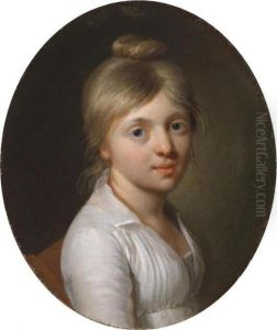 Portrait Of The Young Comtesse De Bernes De Longvilliers Portrait Of The Young Comtesse De Bernes De Longvilliers
