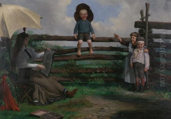 The Artist And Her Models - view 1