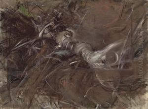 Figura Di Donna Distesa by Giovanni Boldini