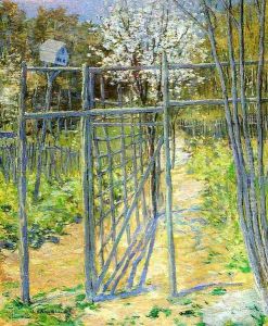 The Grey Trellis by Julian Alden Weir