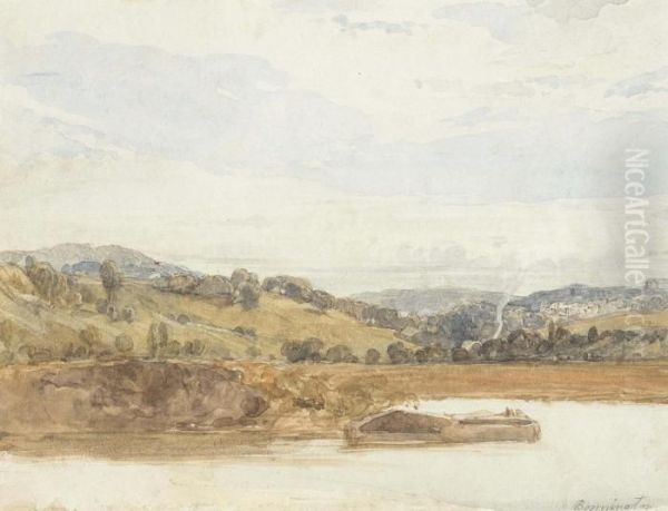 The River Seine, Saint-cloud - view 1