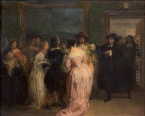L'arrestation De Charles Ier by Richard Parkes Bonington