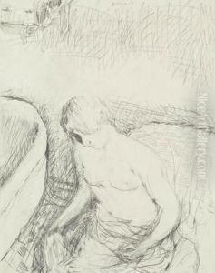 Jeune Femme A Sa Toilette by Pierre Bonnard