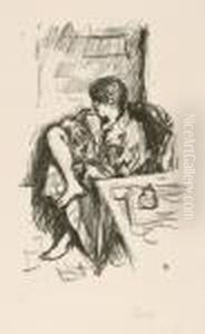 La Toilette Assise by Pierre Bonnard