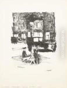 La Rue by Pierre Bonnard