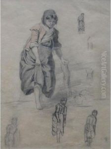 Figure Studies; Woman With A Ewer