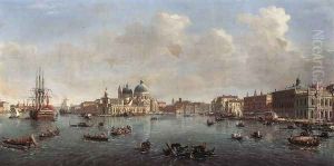 Bacino di San Marco 1710 by Caspar Andriaans Van Wittel