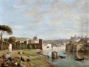 Verona- A View of the River Adige at San Giorgio in Braida 1710s