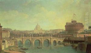 Rome by Caspar Andriaans Van Wittel