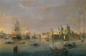 The Bay toward the Grand Canal and the Giudecca in Venice