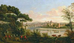 View of Florence from the Cascine