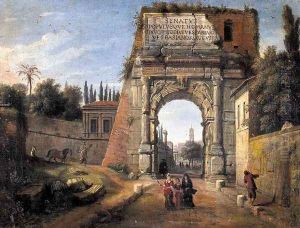 Rome, View of the Arch of Titus