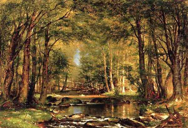 A Catskill Brook - view 1