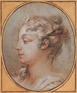 Etude De Tete De Diane