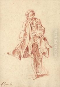 Etude Pour <le Medecin Malgre Lui> by Francois Boucher
