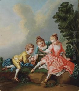 The Bird Trap by Francois Boucher