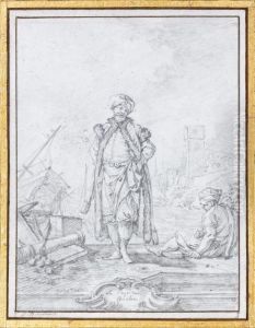 Le Chef Des Eunuques Noirs by Francois Boucher