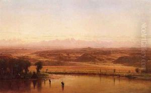 Along the Platte River, Colorado by Thomas Worthington Whittredge